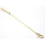 Figürlü Ayakkabı Çekeceği, Pirinç, 53x5