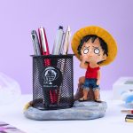 Sevimli Luffy Polyester Kalemlik, Renkli, 14X12