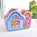 Kilitli Metal Kaplanlı Kumbara Evi – Anahtarlı Desenli Çocuk Kumbarası