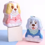 Kilitli Metal Köpek Kumbara - Anahtarlı ve Hediyelik Çocuk Kumbarası