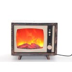 Televizyon Led Masa Lambası, Siyah, 22x18