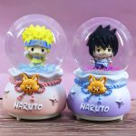 Naruto Büyük Boy Kar Küresi Işıklı, Müzikli, Püskürtmeli, 16 cm