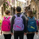 Greyhound Sport Çok Bölmeli Okul & Günlük Sırt Çantası, Dayanıklı Büyük Boy Unisex