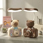 Capybara Kamera Taşarım Projeksiyonlu Masa Lambası - Şarj Edilebilir Led Gece Lambası