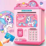 Unicorn Parmak İzli Şifreli Akıllı Sesli Çocuk Kumbarası