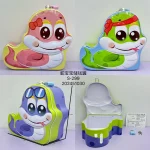 Bebek Yılan Figürlü Metal Kumbara - Kilitli ve Anahtarlı Çocuk Tasarruf Kutusu