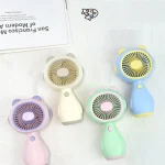 Şarjlı El Vantilatörü Masaüstü Mini Taşınabilir Boynuzlu Fan